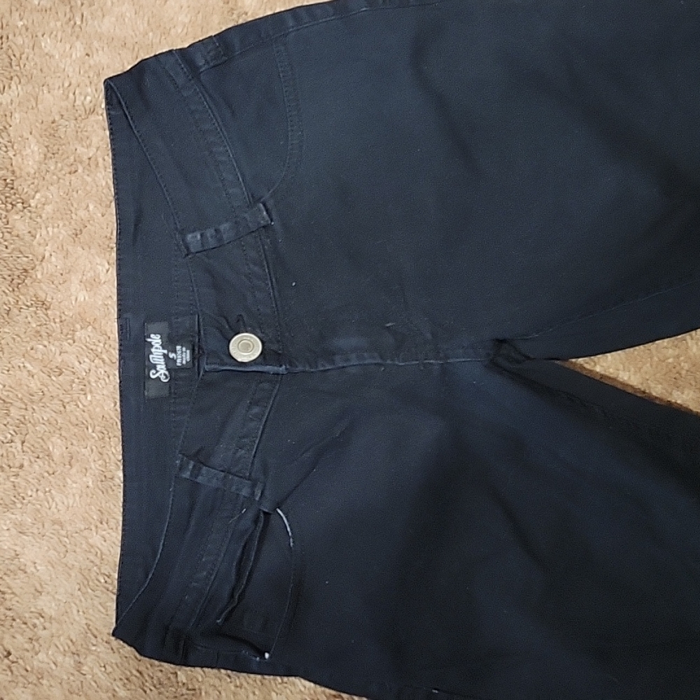 South Pole black cotton and spandex pants